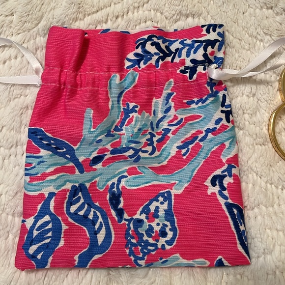 Closing Closet- Lilly Pullitzer bangle bracelets and bag. Only wore a few times. - Picture 3 of 5